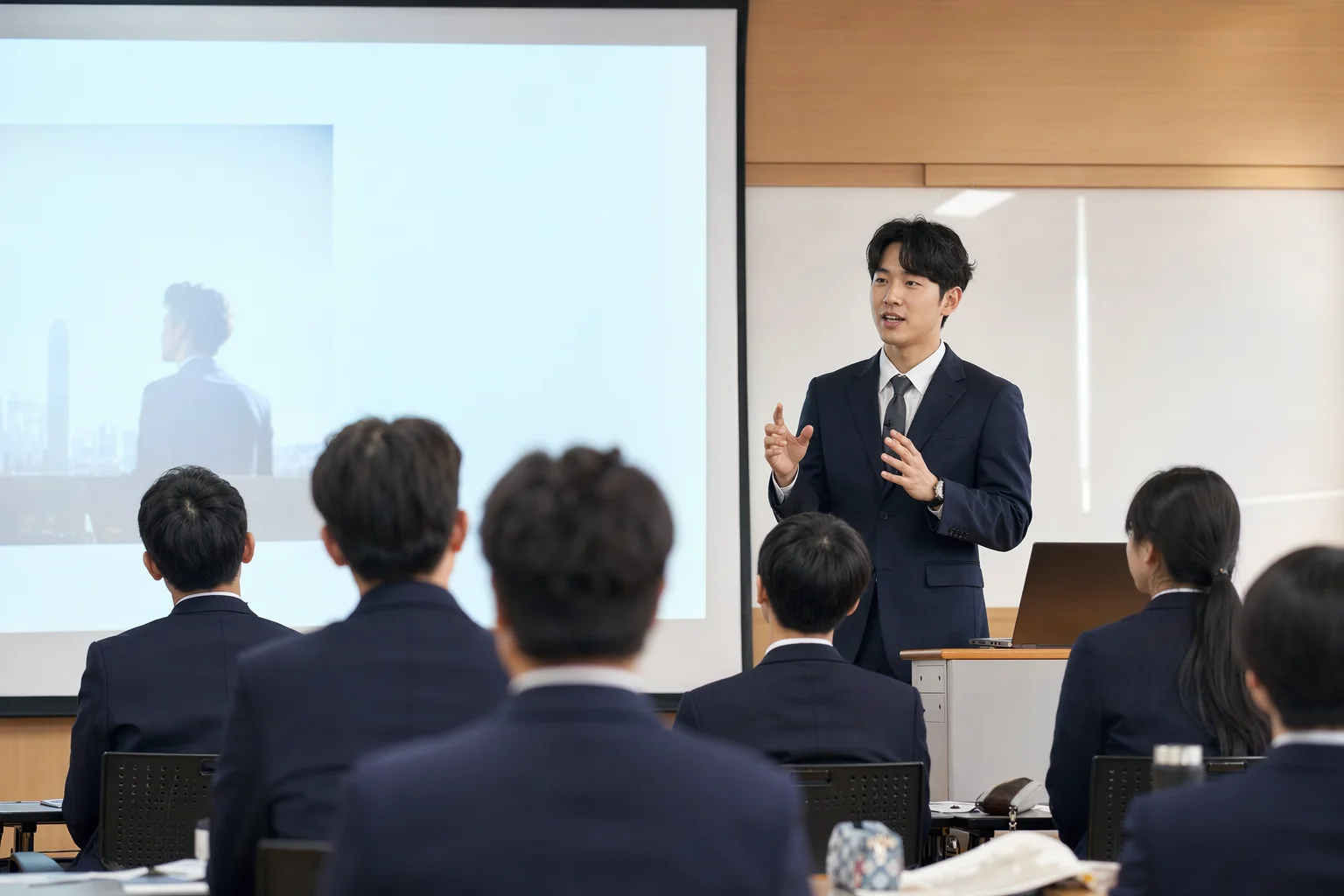 현직자 특강 — 학교 강연 현장