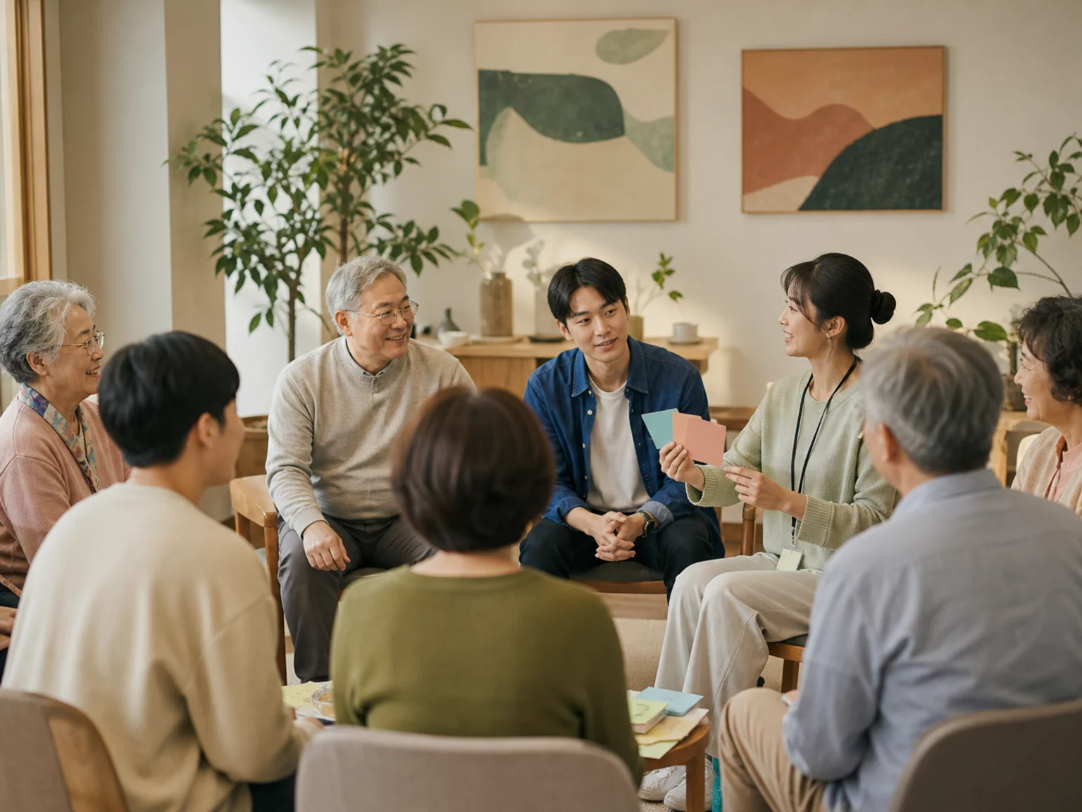 심리상담관계 — 청년과 시니어가 함께 참여하는 감정코칭 및 관계 프로그램