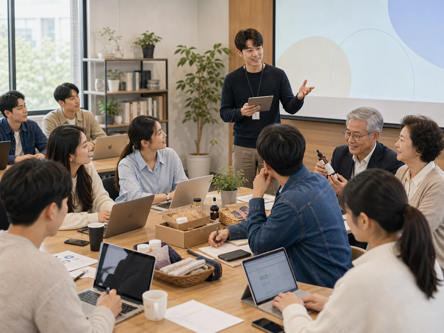 창업·브랜딩 — 청년 수강생과 시니어 협업자가 함께하는 1인 브랜드 워크숍